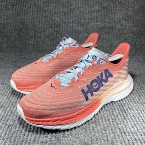 Hoka One One Mach 5 Women's Size 8 Camellia Peach Parfait Run Shoes 1127894 CPPF